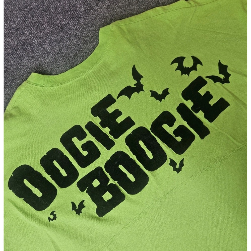 Disney Spirit Jersey Oogie Boogie Nightmare Before Christmas Size Large Green